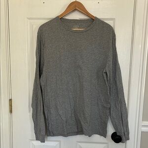 J.Crew Gray Long Sleeve T-shirt